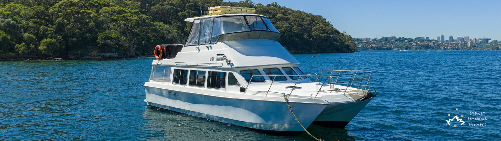 Ali B on Sydney Harbour